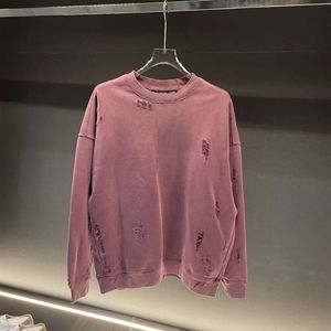 Kadın Hoodies Sweatshirts İlk Seviye Marka Kesme Etiketi Kadın Giysileri Büyük Marka Dış Ticaret İhracat Yetim Sonbahar Trendi Uzun Kollu Yuvarlak Yuvarlak Boyun
