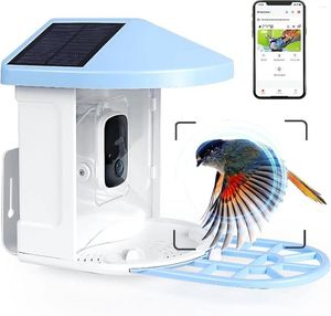 Другие товары для птиц Кормушка Видеокамера с солнечной панелью WiFi Батарея Беспроводные уличные камеры-кормушки Домашняя интеллектуальная идентификация с искусственным интеллектом Уточняется