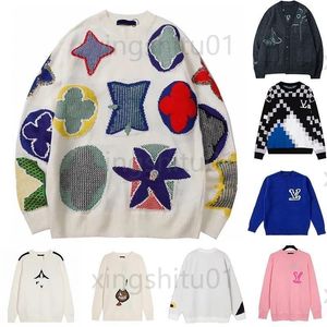 Men's Sweaters Mens Womens Designers Pullover Long Sleeve Sweater Sweatshirt Embroidery Knitwear Man Clothing Winter Warm Clothes s to 2xl size