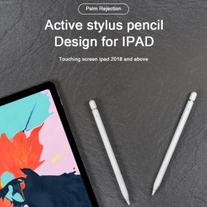Для Apple iPad Pencil 1-го, 2-го поколения Стилус для iPad 7, 8, 9, 10 Air 3, 4, 5 Mini, 5, 6 Pro, 12,9, 11-дюймовый планшет, ручка с сенсорным экраном, емкостный карандаш для рисования