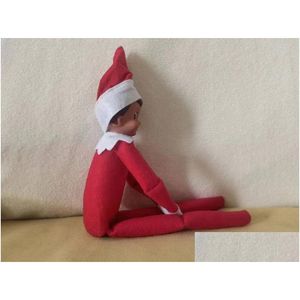 Christmas Toy Supplies Pink Camo Red Girl Elf Doll Shelf Decor Kids Gift Suprise P Holiday Eestoy Drop Delivery Toys Gifts Party Dhunq