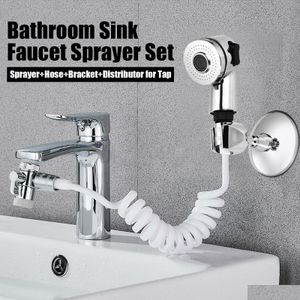 Banyo Lavabo muslukları ev musluk püskürtücü su musluk nozul ayarlanabilir duş seti emzer duvar kılıfı 230726 dro dhd8x yüklemek için uygun