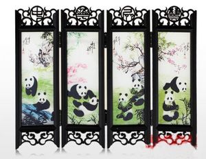 Bütün ucuz 4 tarzı Çin tarzı geleneksel el sanatları Çin antika küçük ekran dekorasyonu4759414
