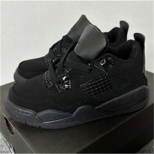 Высочайшее качество j4 Hot Toddler Bred 4s Lightning Kids на продажу для мальчиков Black Cat Gs Lemon Venom Pink Blast Баскетбольные кроссовки Размер 28-35