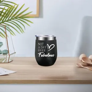 Su Şişeleri Sevgililer Günü Şarap Şişesi Vakum Yalıtımlı Kupa Kapasite Tumbler BPA ÜCRETSİZ Sızdırmaz