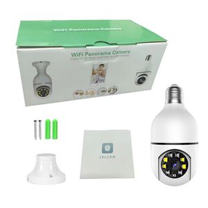 E27 IP Ampul Kamera WiFi Bebek Monitörü 1080p Mini İç Mekan CCTV Güvenlik AI İzleme Sesli Video Gözetim Kamerası Akıllı Ev İzleme Ekipmanları DHL Hızlı