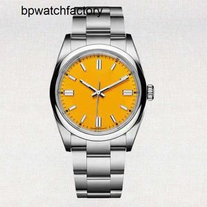 Role Automatic U1 Watchsc relógios para homens - e mulheres 2813 movimento 36mm 41mm todos em aço inoxidável fivela dobrável moldura de cerâmica mostrador laranja à prova d'água