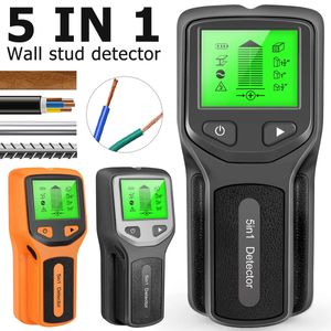 Stud Finder Sensor 5in1 Wall Scanner Electronic Stud Sensor Locator Wood Beam Joist Finders Portable Wall Detector LCD Display 240105