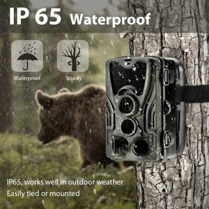 Av kamerası vahşi iz kameralar hc801a 16mp 1080p IP65 Po Trap Wildlife Gözetim Kameraları İzci İzleme 240104