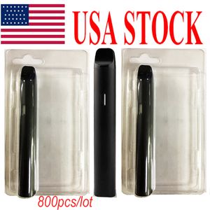 ABD Stock Blister Pack 2ml Vape Kalem Ambalaj Temiz PVC Kılıfları Askı Vaporiziz Boş Yuvarlak Pens Plastik İstiridye Kabuğu Kılıfı Tekrar Egzebe E Sigara Özel Logo D11