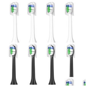 Toothbrushes Head Sonic Toothbrush Heads Pro Rests Standard 4 Brush Hx9034 Hx9024 Toothbrushs Oral Cleaning Drop Delivery Health Beau Dhie6