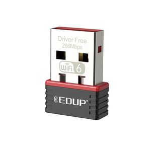 EDUP 300Mbps Oyun USB WiFi 6 Adaptör Mini Ağ Kart Sürücüsü Ücretsiz Yüksek Hızlı Kablosuz Ağ Alıcısı EP-AX300