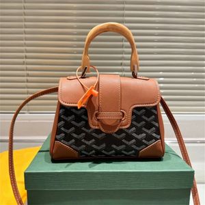 Женская мини-деревянная сумка Saigons, дизайнерская сумка, сумка через плечо, модная крошечная деревянная сумка-тоут, кошелек для телефона, кожаная сумка с буквами 5А, сумка через плечо, сумка для двора