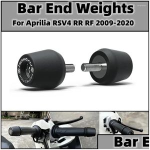 Atv Parts All Terrain Wheels Motorcycle Handle Bar End Weight Grips Cap For Aprilia Rsv4 Rr Rf 2009-2024 Drop Delivery Automobiles Mot Otzf6