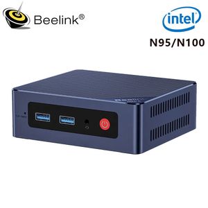 Beelink Mini S Intel Celeron N5095 S12 Pro N95 N100 Mini PC DDR4 8GB 128GB/256GB 16GB 500GB Windows 11 Desktop Gaming Computer 240104
