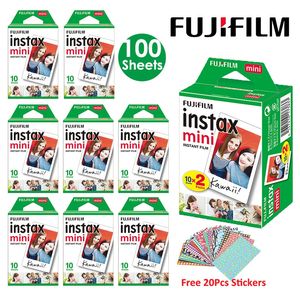Fujifilm Instax Mini Film White 10 20 40 60 80 100 Sheets For FUJI Instant Po Camera 1211 9 8 7 70 90 240106