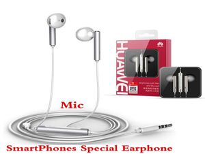 Yüksek kaliteli akıllı telefon kulaklıklar metal stereo kulaklıklar mikrofon 35mm akıllı telefon HTC HUAWEI P8 P9 Mate9 iPhone6 ​​EA2727785
