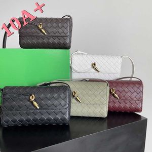 Closure Designer Fashion Mini Wallte Intrecciato Andiamo Shoulder Cross-body Bag Leather with Women Metallic Bags Knot Black Red Handbag Purse Box