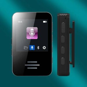 Портативный музыкальный плеер HIFI качество звука музыка MP3 MP4 плеер 1,44-дюймовый полный сенсорный экран Bluetooth SD-карта