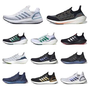 Eğitmenler Ultraboosts 20 UB 21 Mens Spor Ayakkabıları Ultra 4.0 5.0 Çekirdek Üç Mavi Mavi Metalik Teknik Indigo Siyah Beyaz Mor Dash Gri Solar Kadınlar Tenis Tasarımcı Spor S06