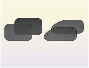Автомобильный солнцезащитный козырек 1 комплект 4 шт. универсальный солнцезащитный козырек для окон с защитой от УФ-лучей черный5869981