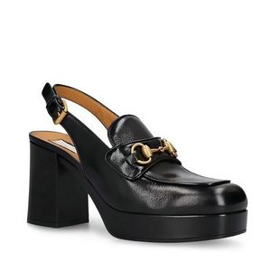2024 классические сандалии с пряжкой, модная женская дизайнерская обувь, 8,5 см, натуральная кожа, на толстом каблуке, водонепроницаемая платформа, высокие каблуки 35-42, дизайнерские женские сандалии с римским ремешком