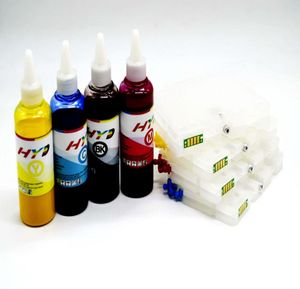 GC41 Pigment Mürekkep Doldurma Kiti Ricoh IPISO SG3110 3100 7100 vb. Mürekkep püskürtmeli yazıcı 4100ml Doldurma Mürekkep 4 PCS Doldurma Mürekkep Kartuşu 6504349