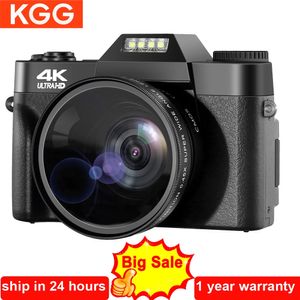 Dijital Kamera 48MP 4K Vlogging 60 fps Otomatik Odak noktası 16x Zoom Video Kamera Kaydı 240106