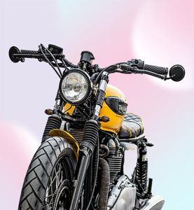 Универсальное зеркало заднего вида на руле мотоцикла для Honda Cb500 Cb650r Cafe Racer Yamaha Mt07 Mt09 Mt 09 Suzuki8352193