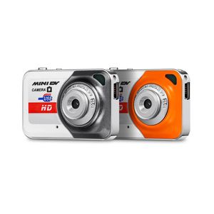 Портативная мини-цифровая камера X6 со встроенным микрофоном сверхвысокой четкости DV и поддержкой TF-карты макс. 32 ГБ 240106