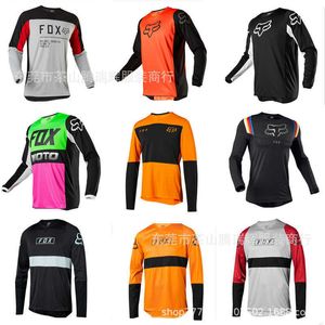 T-shirts pour hommes Atterrissage rapide VTT Vêtements d'équitation Top manches longues pour hommes Printemps et automne Vêtements de moto de cross-country T-shirt