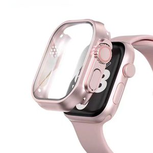Apple Watch Ultra Serisi 9 için 45mm Boyut 9 Marine Strap Smart Watch Spor Saat Kablosuz Şarj Straps Koruyucu Kapak Kılıfı Hızlı Nakliye