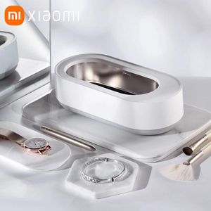 Makineler Xiaomi eraclean ultrasonik temizleme hine 45000Hz Yüksek frekanslı titreşim yıkama temizleyici yıkama mücevher gözlükleri yıkama