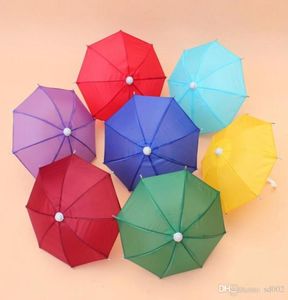 Мини-имитация зонтика для детей, игрушки, мультяшные многоцветные зонтики, декоративный реквизит для фотосъемки, портативный и легкий 4 9 дБ ZZ1604829