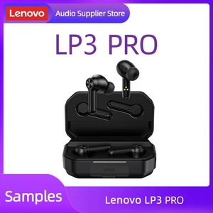 Наушники Lenovo Original Lp3 Pro Беспроводные наушники Bluetooth Наушники с сенсорным управлением Светодиодный дисплей Большая батарея 1200 мАч Гарнитура