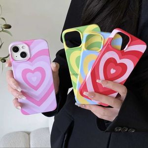 Чехлы для мобильных телефонов Love New Hard Phone Case Защитный чехол для iPhone 15 14 13 12 11 Pro Max Mini PlusL240105