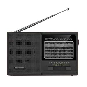 Radyo Ayarı düğmesi Büyük hoparlör retro profesyonel kulaklık jakı ev taşınabilir radyo fm am sw yaşlı kablosuz ses dijital