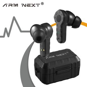 ARM NEXT Tactical Communication Pickup Noise Reduction headphones earplugs Beta Electronic Earmuff NRR27dB ITEM 240108