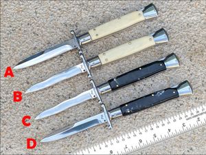 11-дюймовый автоматический нож итальянской мафии EDC Тактический карманный нож для выживания 440 Лезвие Alec материал Ручка Кемпинг инструмент для улицы BM 3300 3310 3320 3400