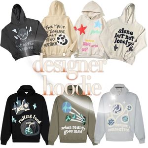 Kırık Gezegen Erkek Hoodie Sweatshirt Tasarımcısı Hoodie Set Spor Takım Moda Sweatshirt Pamuk Mektup Baskı