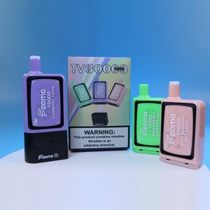 Origin 30000 Puffs Kit Puff 30000 Одноразовый комплект для вейпа Feemovape TV Электронная сигарета Vape Box 60 мл Электронный сок Кабель Type-C Перезаряжаемая батарея