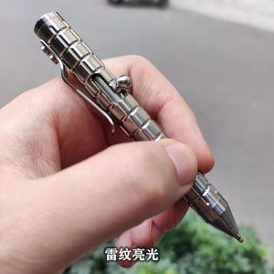 EDC Alloy Self Defense Survival Safety Tactical Pen With Writing Multi-functional Portable Tools 240106