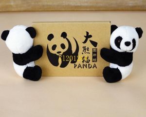 10pcslot bütün 10 cm peluş bebek panda perdesi klip yer işareti notları klips çocuk hediyesi4547102