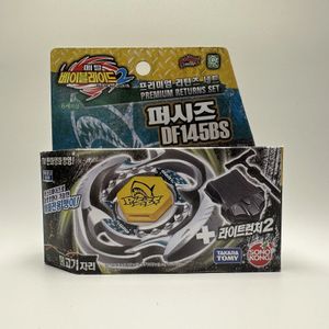 Tomy Beyblade Metal Battle Fusion Top BB83 Balık DF145BS 4D Işık Başlatıcı 240108