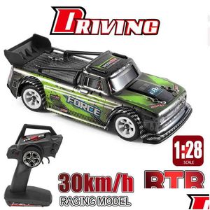 Electric/Rc Car Wltoys 284131 1/28 2.4Ghz Rc Racing Short Truck Race 30Km/H High Speed Kids Gift Rtr With Metal Chassis Aa220326 Drop Otbgr