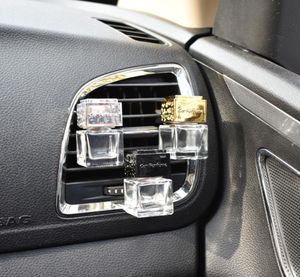 Автомобильный куб-куб для духов, пустая бутылка, вентиляционные отверстия, автоосвежитель, выход для кондиционера, диффузор для запаха аромата9730340