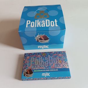 Упаковочные коробки для шоколада с грибами Polakdot и совместимой формой для шоколада, 10 упаковок витринных коробок