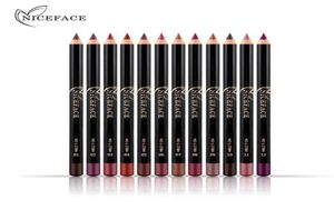 12 Colors Brand Lip Pencils Matte Lipliner Pencil Waterproof Makeup Lips 2018 Matte Lipstick Lip Liner Pen Smooth Nude Cosmetics8084541