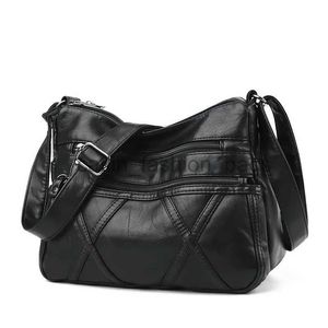 Omuz çantaları fabrika fiyatı kadın çanta 2023 yumuşak deri lüks yüksek kapasiteli tasarımcı ucuz siyah crossbody bagcatlin_fashion_bags
