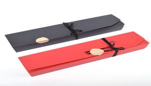 Caixa de papel de chocolate da moda, preto, vermelho, festa, presentes de chocolate, caixas de embalagem para dia dos namorados, natal, aniversário, suprimentos l8408300